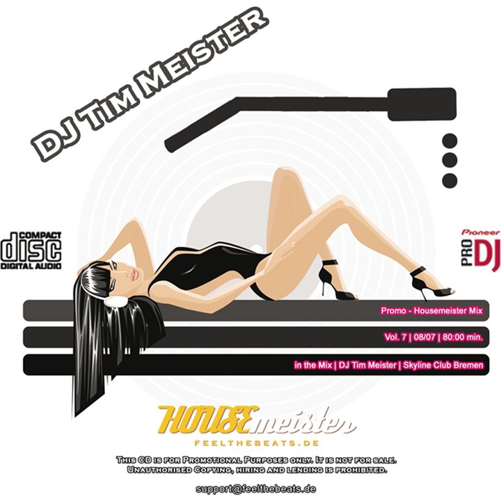 CD-Label: Housemeister Mix 160807