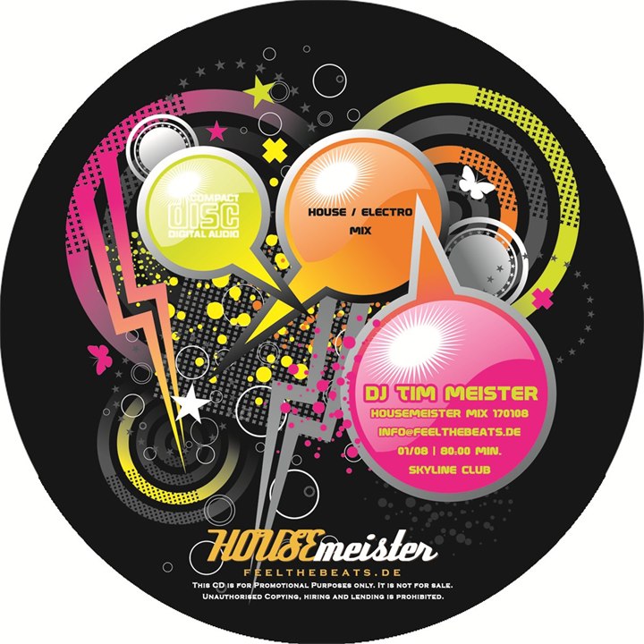 CD-Label: Housemeister Mix 170108