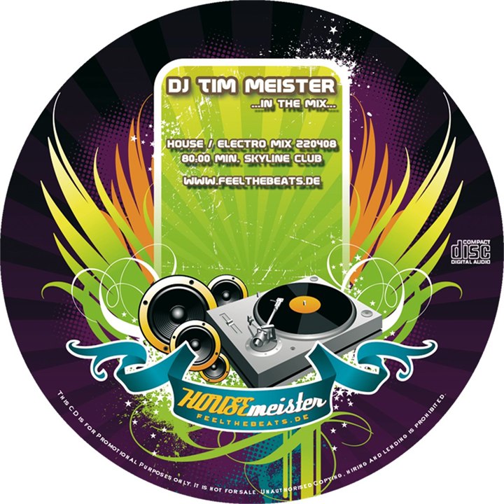 CD-Label: Housemeister Mix 220408