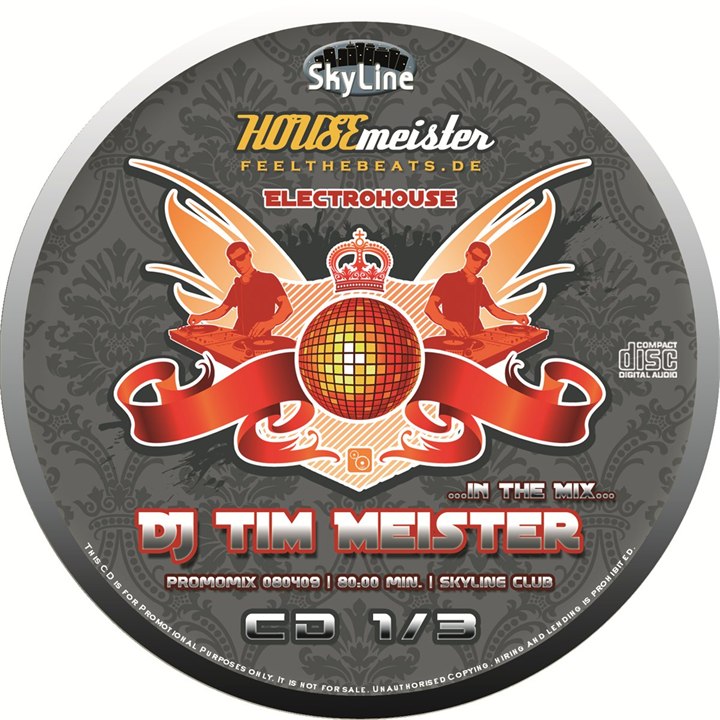 CD 1 des Housemeister Mix vom 8. April 2009
