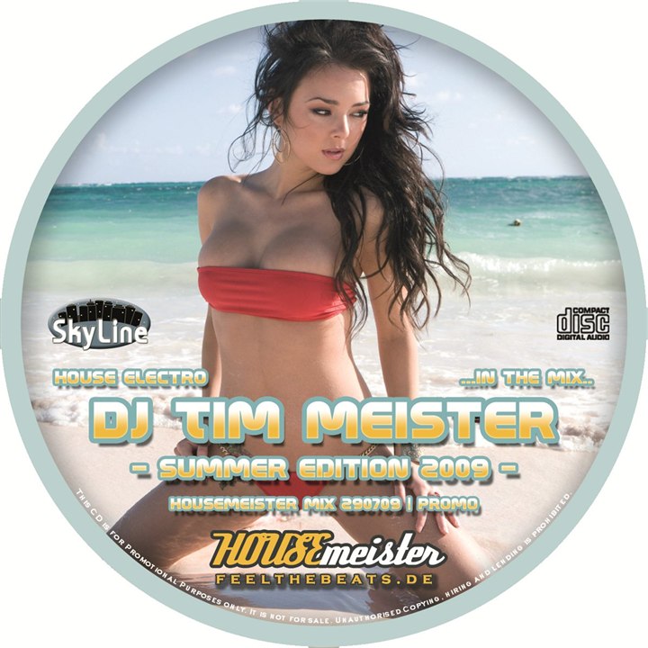 CD-Label: Housemeister Mix 290709