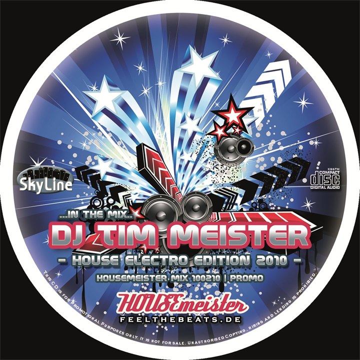 CD-Label: Housemeister Mix 100210 UNCUT