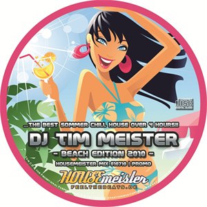 CD-Label: Housemeister Beach Mix 010710 CUT