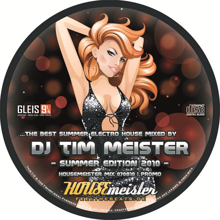 CD-Label: Housemeister Mix 070810