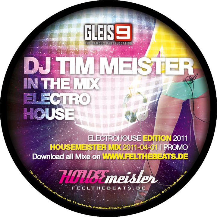 CD-Label: Housemeister Mix 2011-04-01