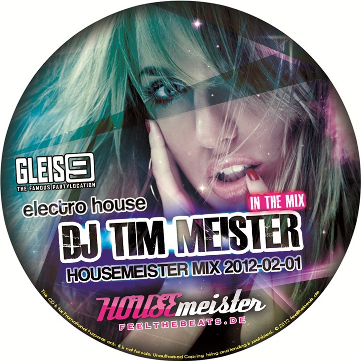 CD-Label: Housemeister Mix 2012-02-01