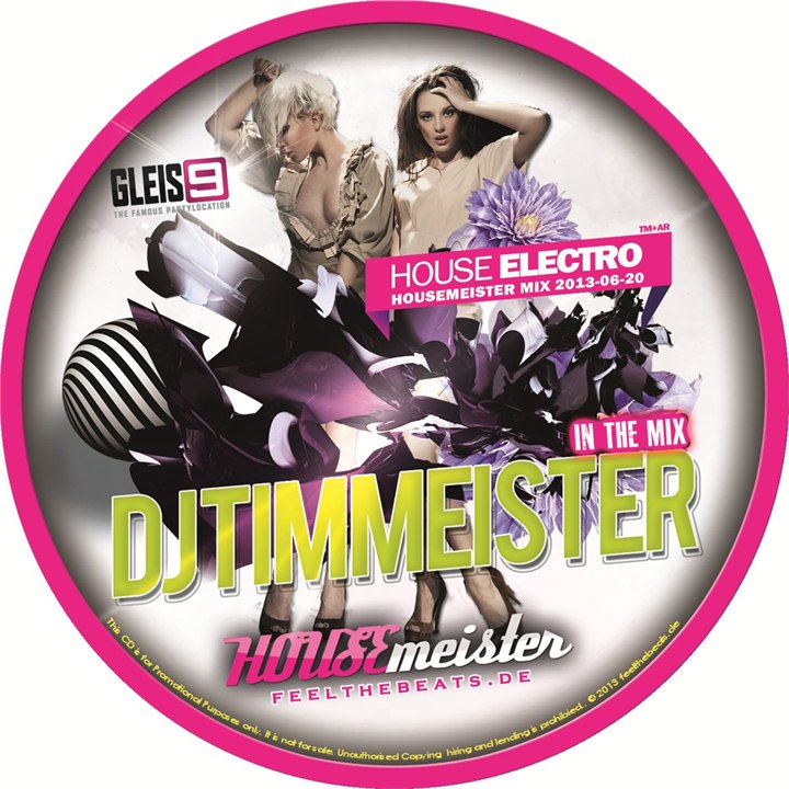 CD-Label: Housemeister Mix 2013-06-20